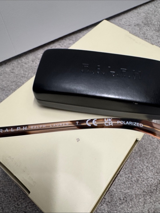 Ralph Lauren Brown Tortoiseshell Cat-Eye Polarized Sunglasses main image 5